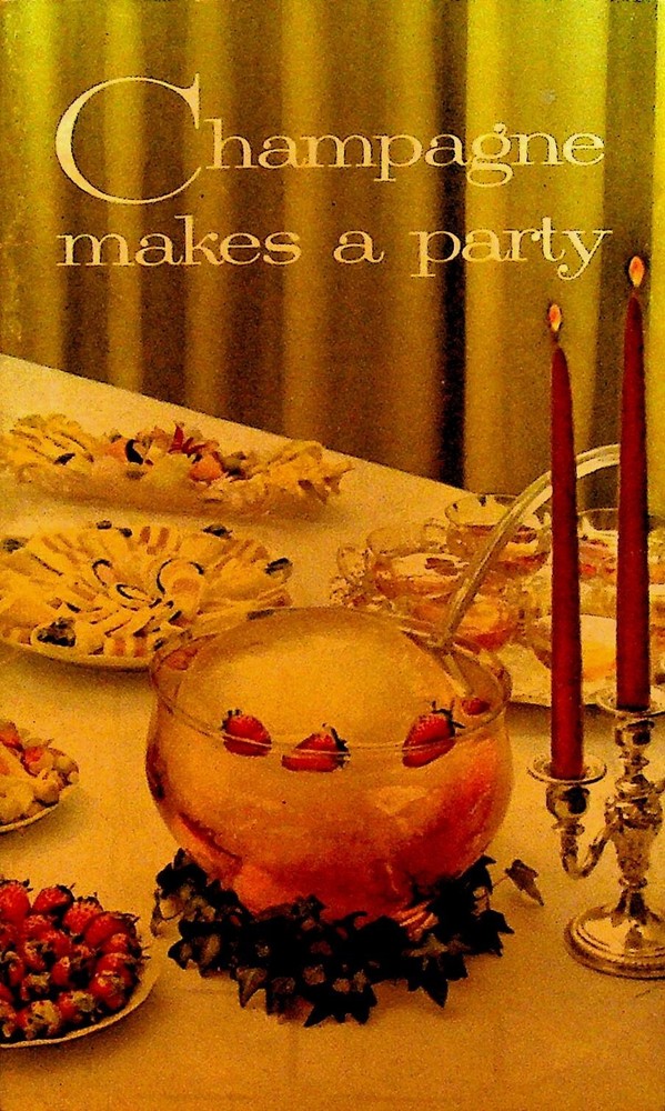 Champagne Makes a Party Booklet Taylor Wine Company Hammondsport 1950s