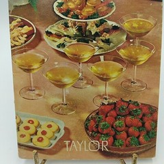 VTG Taylor Wines Sparkling Hospitality Libration Drinks Receipt Booklet 1960s
