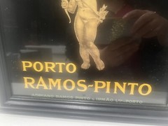 Porto Ramos Vintage 1920s 20×16 Food Wine Ángel Advertising