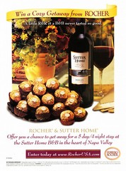 SUTTER HOME WINE AD #2 RARE 2003 OUT OF PRINT