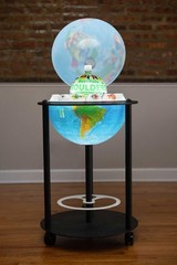 Buzz Ballz Globe Cart Limited Edition Sold Out 1/42 World Cup Soccer PLEASE READ