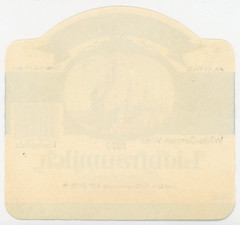 1979 Liebfraumilch Blue Horizon German Wine Bottle Label #DB