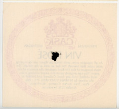 1960s-70s Paw Paw, MI Wine Cask Pink Chablis Wine Warner Vineyards, Inc 2 #2G3