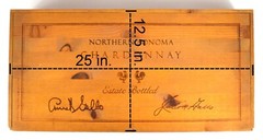 1993 ERNEST GALLO And JULIO GALLO Wine Crate Box – with lid