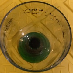 2 Schmitt Sohne W. GERMAN Green Ribbed Stem Wine Glasses 4 oz No Issues 4.5×3”