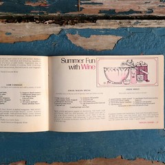 Vintage Mogen David Wines Food, Fun and Festivity Wine Recipe Book