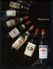 2014 Inglenook wine 1903 1979 1943 1946 1941 1933 bottle photo vintage print ad