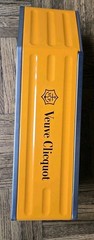 VEUVE Clicquot Champagne Ambergris Cay Arrow Tin LIMITED EDITION Box Orange