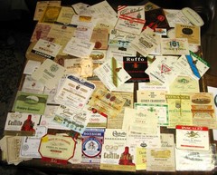 Lot 83 Assorted Vintage Wine Bottle Labels, Early 1960&rsquo;s, Early 70&rsquo;s Most France