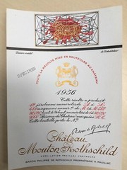 The 1956 Chateau Mouton Rothschild (Specimen) – Label By: Pavel Tchelitchew