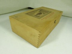Vtg KUPFERBERG MAINZ WOODEN PRESENTATION BOX for 2 bottles