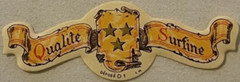 Antique Vintage Qualite Surfine Neck Label, 1920s – 1930s