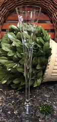 RARE Vintage 1970’s PERRIER JOUET Trumpet Champagne Flutes (2) PRISTINE!