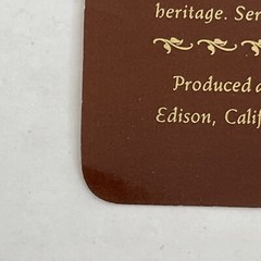 Vintage Giumarra Classic Cream Sherry Label – Giumarra Vineyards, Edison, CA