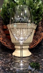 TWOMEY Vineyards Estate Schott Zwiesel Crystal Wine Glass NAPA VALLEY PRISTINE!