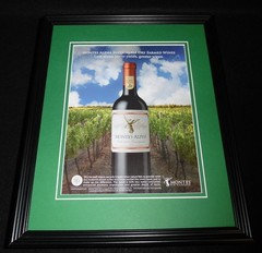 2015 Montes Alpha Cabernet Sauvignon Wine 11×14 Framed ORIGINAL Advertisement