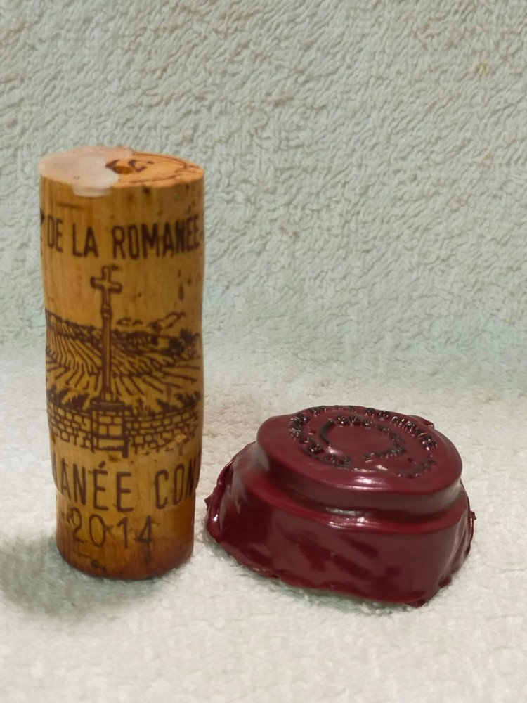 DRC DOMAINE DE LA ROMANEE CONTI 2014 Cork & Capsule Crazy Rare From Japan