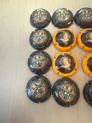 Lot of 28 Plate Muselet de Champagne Veuve Clicquot, Moet & Chandon etc