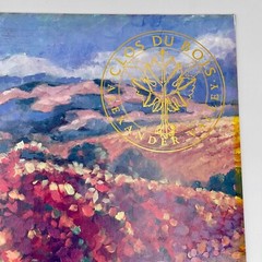 Clos Du Bois Vineyard Art Print – S. Waldron Watercolor, Mounted 18&Prime; x 16&Prime;