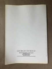 1989 Original Georges Duboeuf Beaujolais Maconnais Full Color Booklet Winery