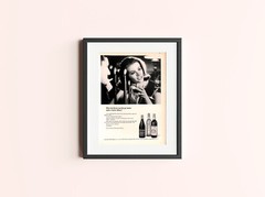 1966 Taylor Wine Vintage PRINT AD Burgundy Sauterne Port Dinner Parties