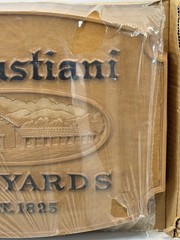 Sebastiani Vineyards Wall Sign Plaque RARE Vintage Sonoma CA NAPA Winery Wine