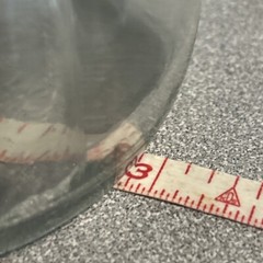 Vintage Paul Mason « Since 1852 » Glass Milk Bottle, Carafe, or Vase