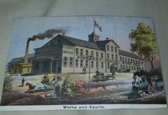 Vintage 1800s Trade Card / Flyer Pleasant Valley Wine Co NY
