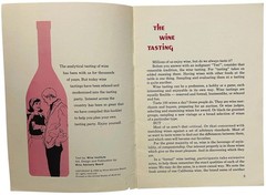 MCM WINE ADVISORY BOARD CHRISTIAN BROTHERS BOOKLETS COOKING TASTING ENTERTAINING