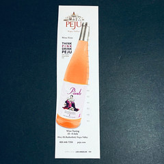 Print Ad 2010 Wine Napa Valley Winery Peju Pink California Paper Collectors