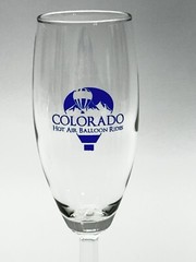 Colorado Balloon & Wine Wine Glass Set Of 2 Hot Air Balloon Rides