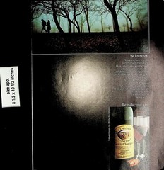1983 Almaden Monterey California Cabernet Sauvignon Wine Vintage Print Ad 7115