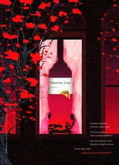 TURNING LEAF WINE AD #15 RARE 2005 OOP