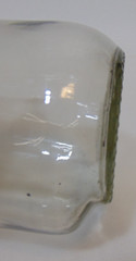 Milk Bottle Vintage Embossed Since 1852 Glass 10&prime; Wine Carafe Quart Paul Mason