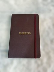 KRUG Signed Moleskine Notebook A5 P55 Limited Edition Champagne Collectible