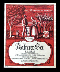 Original Vintage Wine Tirol Kalterer See Italy