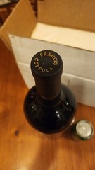 Lg 16.5 Display Bottle Francis Coppola Black Label Wine Bottle Empty Sealed