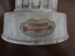 Vintage Italy Barsottini Vinno Rosso Tower of Piza Wine Decanter Bottle