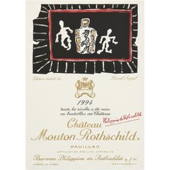 Chateau Mouton Rothschild Artist Wine Label Prints 1989 1994 Baselitz Appel