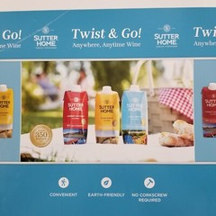 Sutter Home Wine Advertising Preproduction Art Juice Box Twist Go 2006