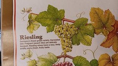 Vintage Mainz West Germany Wine Stabilization Fund Grape Varieties Poster 33×23½