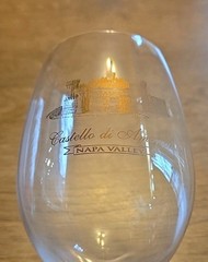 CASTELLO DI AMOROSA Wine Glass NAPA VALLEY