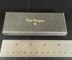 Dom Perignon Champagne Mini Small Black & Gold Gift Box