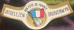 Two Antique 1920s 🍷 Uitgelezen Druivenwyn Aux Futs De France French Wine Labels