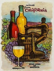 Wines of California NEW Metal Sign: Wine Land of America