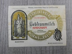 P.J. Valckenberg Worms Am Rhein Liebfraumilch Germany Vintage Wine Label Winery