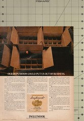 Inglenook Napa Valley Rutherford CA Charbono Wine Vintage Print Ad 1970