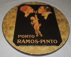 Vintage French Spirits Poster « Porto Ramos-Pinto » turning Cocktail Piece RARE