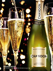 CHANDON WINE AD #6 RARE 2013 OOP