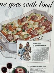 1944 Wine Advisory Board Vtg Ad « As A Duck Shoot Goes … 10.375&Prime; x 14 »